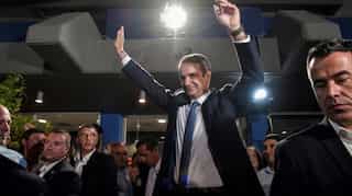 Greece polls: Opposition leader Kyriakos Mitsotakis wins, vows to make country 'proud'