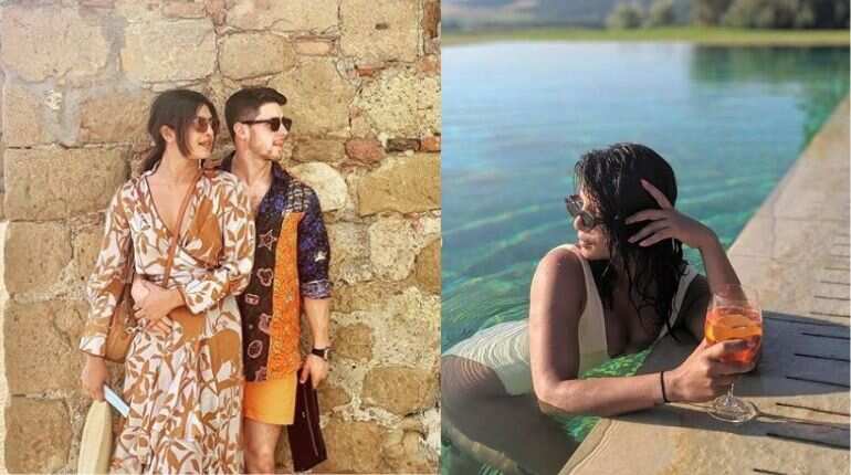 Nick Jonas turns photographer for wife Priyanka Chopra as they vacation in Tuscany Nick Jonas turns photographer for wife Priyanka Chopra as they vacation in Tuscany