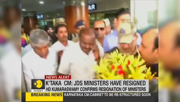 All JD(S) ministers resign, cabinet reshuffle soon, says H D Kumaraswamy