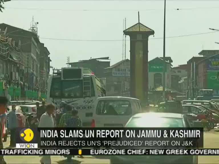India slams UN report on Jammu And Kashmir