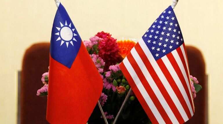 US begins highest level Taiwan visit in decades