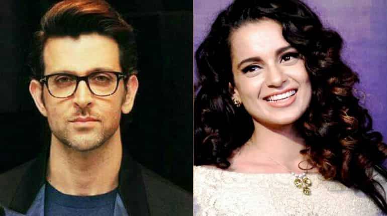 Silent support?! Hrithik Roshan backs Kangana Ranaut in slap incident