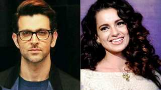 Silent support?! Hrithik Roshan backs Kangana Ranaut in slap incident
