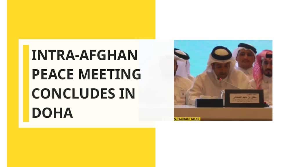 Taliban-Afghan agree to peace roadmap
