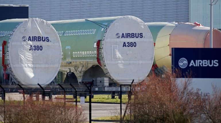 Inspections ordered on some Airbus A380 airplanes after wing cracks found