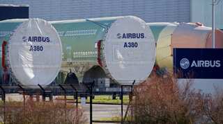 Inspections ordered on some Airbus A380 airplanes after wing cracks found