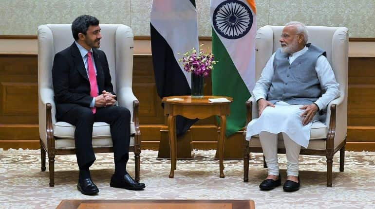 PM Narendra Modi discusses economic, cultural ties with UAE foreign minister