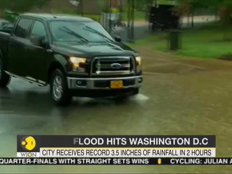 Flood wreck havoc in Washington DC