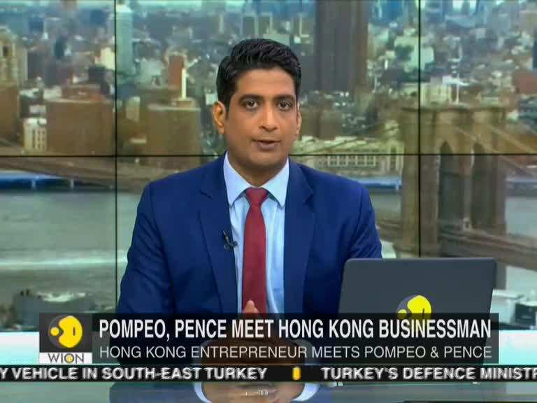 A day after Kowloon protest, Jimmy Lai Meets Pence, Pompeo on Hong Kong Issues