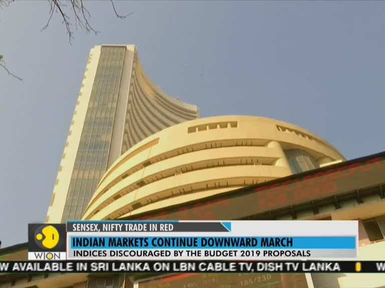 Indian markets continue downward March