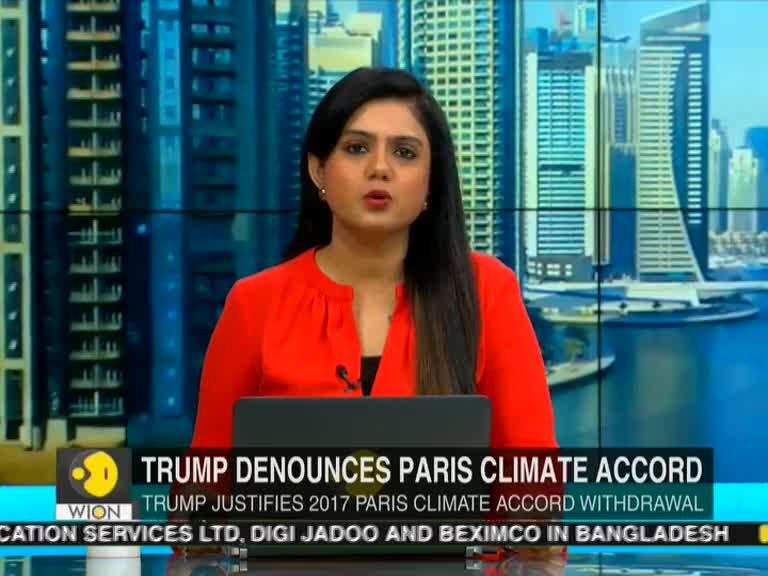 Trump touts administration's environmental record