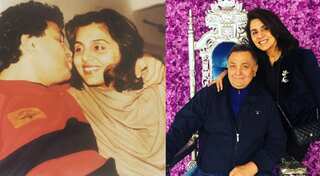On Rishi Kapoor’s death anniversary, wife Neetu shares a throwback photo with him