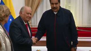 Nicolas Maduro meets European Union's special envoy ahead of opposition talks