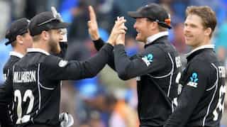 New Zealand stun India by 18 runs to reach World Cup final