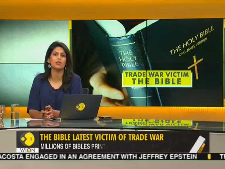Gravitas: U.S.-China trade war's latest victim: The Bible