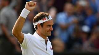 Roger Federer wins 100th Wimbledon match, sets up clash with Rafael Nadal in semi-final