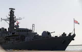 Iranian vessels impeded passage of commercial ship in Strait of Hormuz, turned away after verbal warning: UK