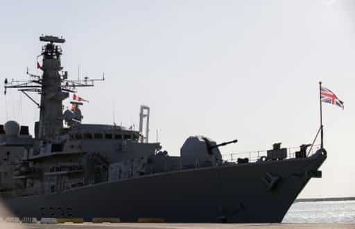 Iranian vessels impeded passage of commercial ship in Strait of Hormuz, turned away after verbal warning: UK
