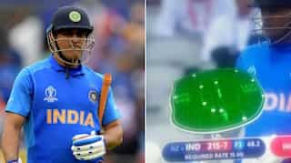 World Cup: Umpiring error haunts India as MS Dhoni lost his wicket on no-ball