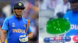 World Cup: Umpiring error haunts India as MS Dhoni lost his wicket on no-ball