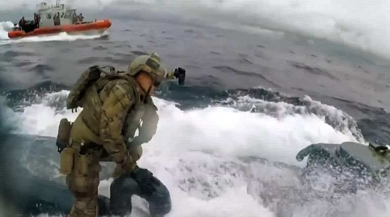 US Coast Guard seizes alleged drug sub in Pacific