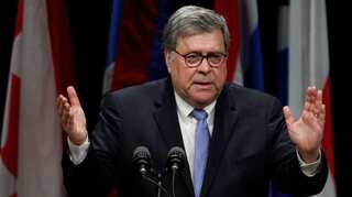 US attorney general blasts American firms for 'kowtowing' to Beijing