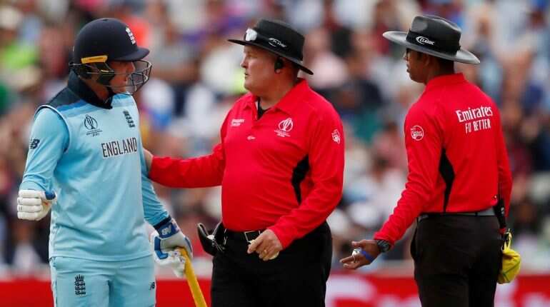 England's Jason Roy escapes World Cup final ban after dissent fine