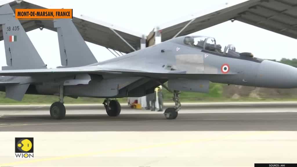 India displays military might at Indo-French air exercise