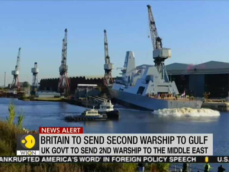 Iran tanker row: HMS Duncan to join HMS Montrose in the Gulf