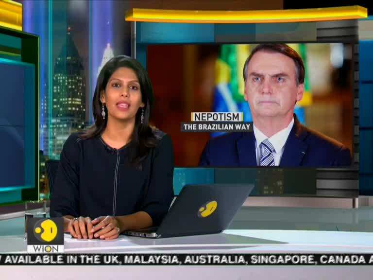 Brazil President Bolsonaro asks his son Eduardo to be ambassador to the U.S.