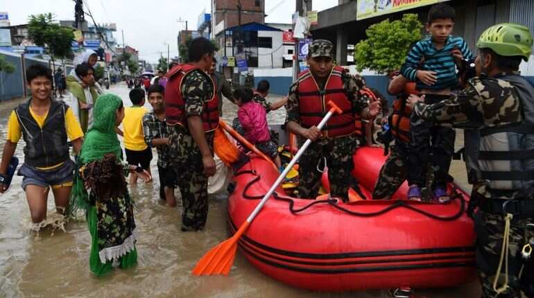 Over three dozen killed in monsoon rains in South Asia Over three dozen killed in monsoon rains in South Asia