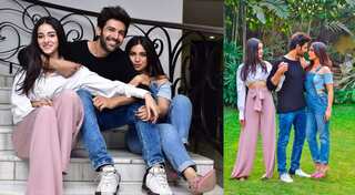 Kartik Aaryan receives warm welcome on sets of 'Pati Patni Aur Woh'
