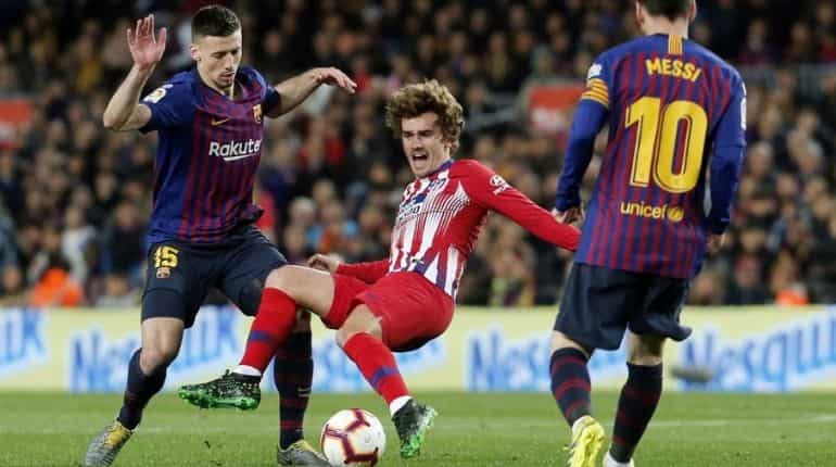 Atletico threaten legal action as Barcelona announce Antoine Griezmann signing Atletico threaten legal action as Barcelona announce Antoine Griezmann signing