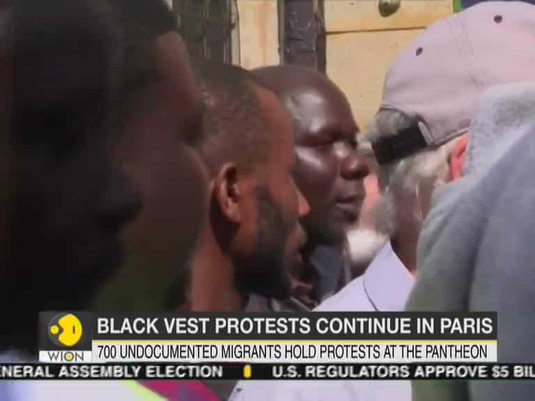 Paris: 700 undocumented migrants surged into the Pantheon