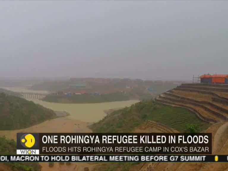 Floods hits Rohingya refugee camps in Bangladesh