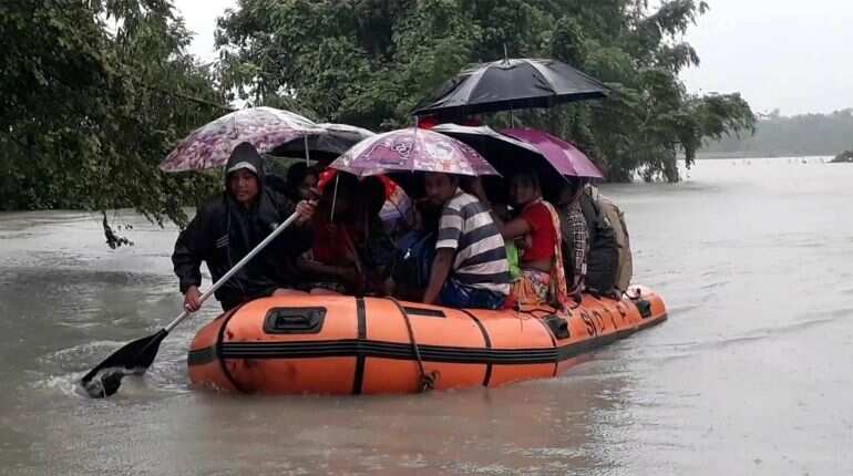Assam: Heavy rain, floods kill at least 10 people, over a million displaced