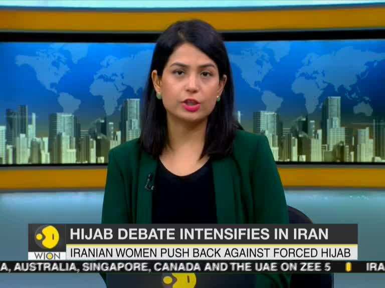 Iranian women forced to wear hijab