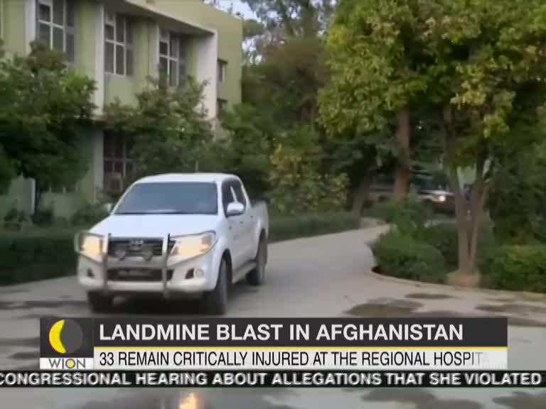 11 pilgrims killed as landmine explodes in Afghanistan