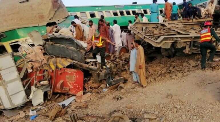 Ten dead after Bangladesh train strikes wedding party