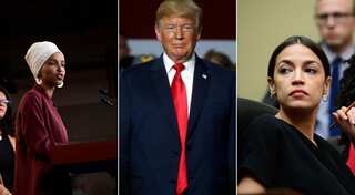 Not happy, I disagree with it: Trump on 'send her back' chant during election rally