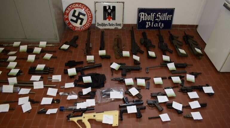 Trafficking war weapons