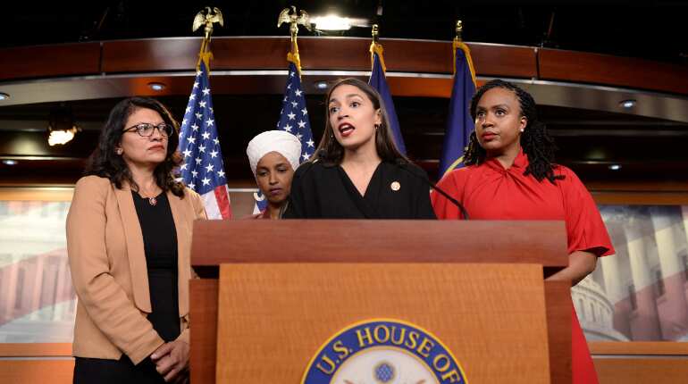 Unbowed, Trump intensifies attacks on four Democratic congresswomen