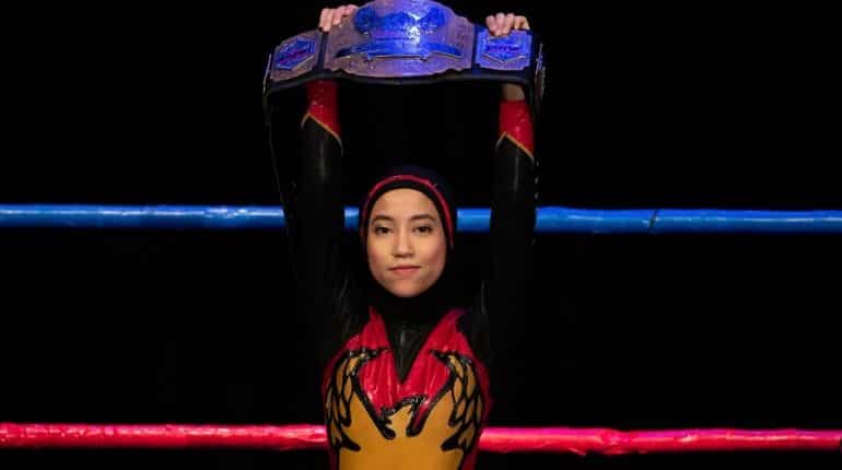 Malaysia's hijab-wearing wrestler Nor 'Phoenix' Diana breaking barriers