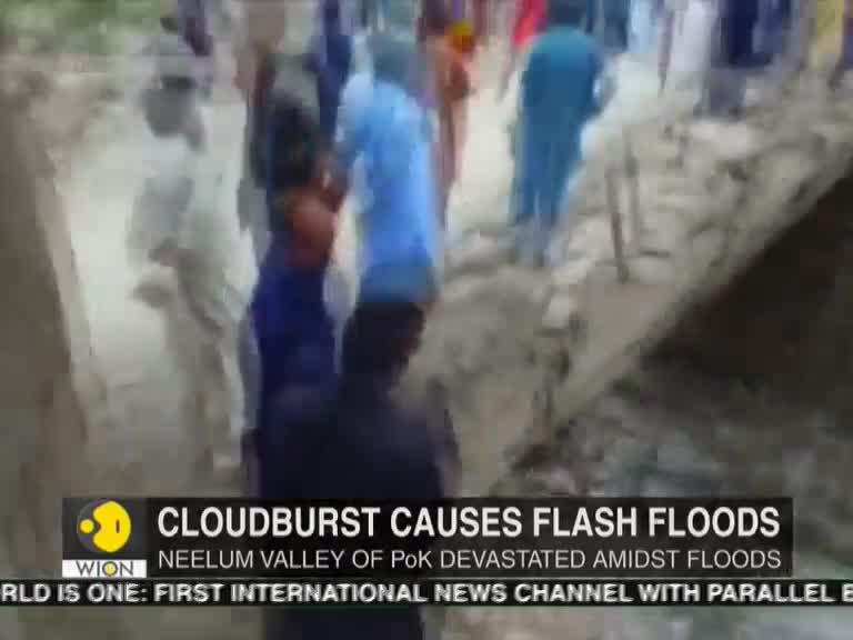 PoK: At Least 24 killed in flash floods after a cloud burst