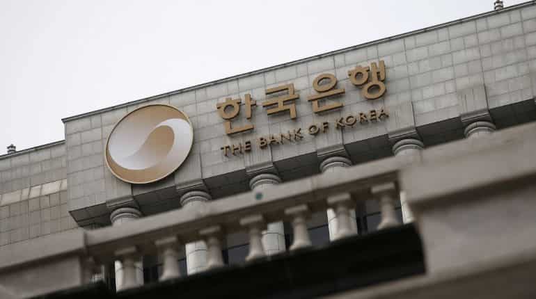 South Korea central bank surprises with rate cut, likely to loosen again