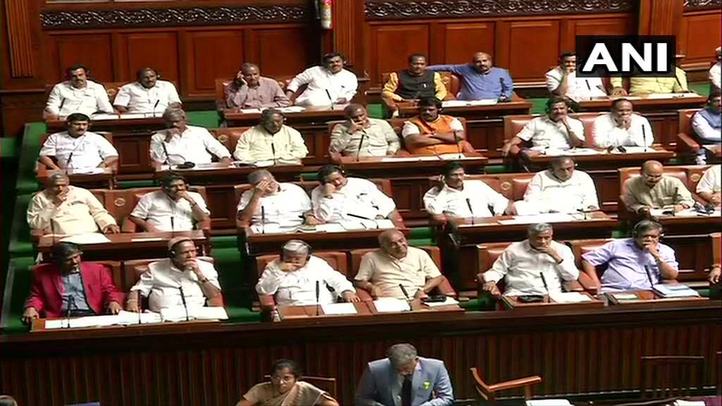 Karnataka crisis: Consider trust vote by end of the day, Governor writes to Speaker