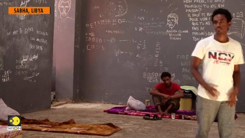 Migrants stranded at Libya detention centre