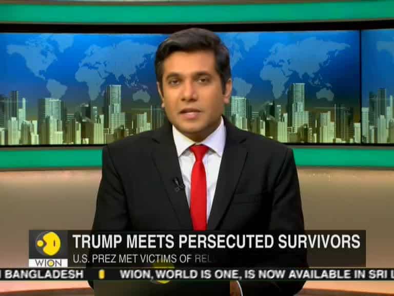 U.S. President meets with survivors of religious persecution