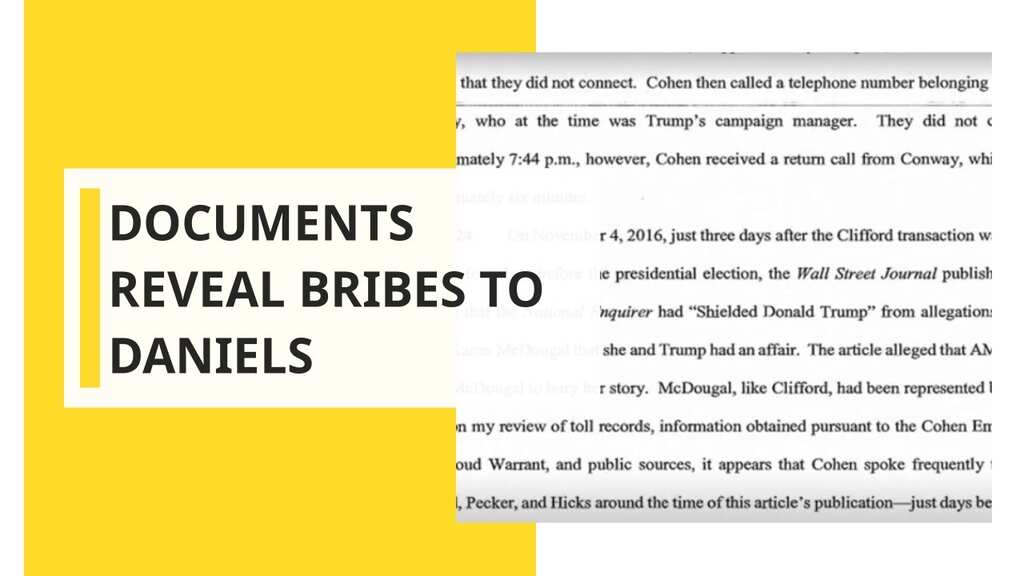 Documents detail Trump team's efforts to arrange payment to adult star