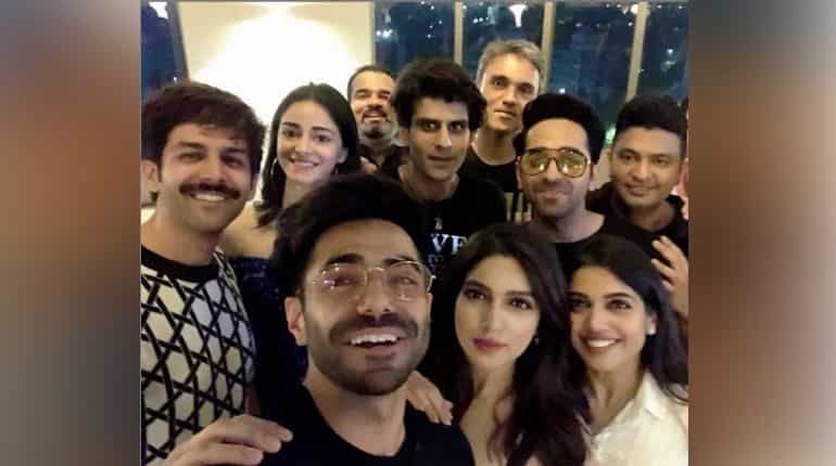 Bhumi Pednekar celebrates birthday on the sets of 'Pati, Patni Aur Woh'; Ayushmann Khurrana joins in Bhumi Pednekar celebrates birthday on the sets of 'Pati, Patni Aur Woh'; Ayushmann Khurrana joins in